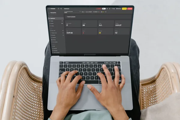 ArkSpider crawling a website page by page, opening every URL a search engine would